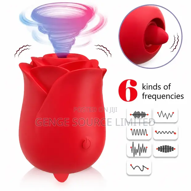 2-in-1 Rose Vibrator - 1