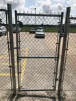 Chainlink and Barbed Wire Fencing Installation - 4
