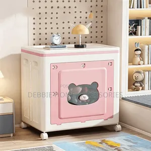 Foldable Plastic Clothes & Toy Storage Cabinet - 70L