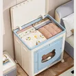 Foldable Plastic Clothes & Toy Storage Cabinet - 70L - 5