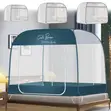 Double Door Mosquito Net - Portable & Easy Setup - 2