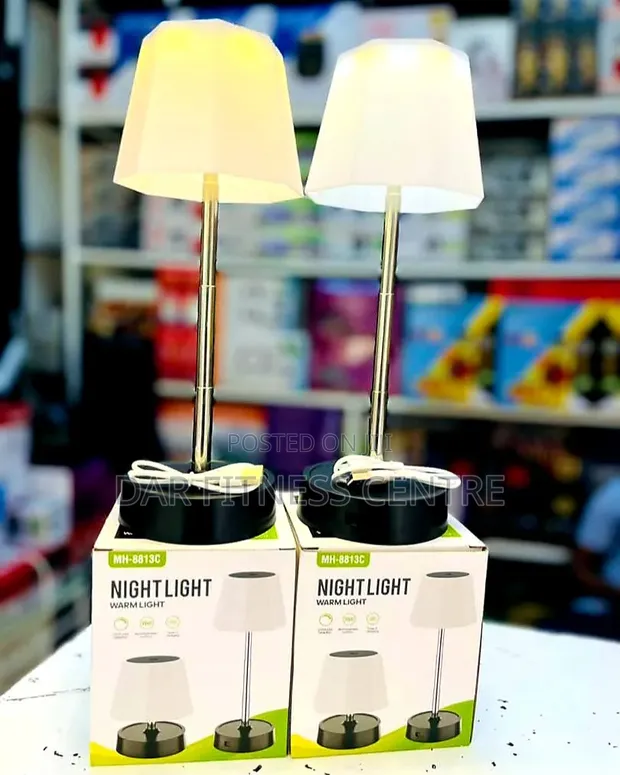 Rechargeable LED Night Light with Telescopic Stand - 1