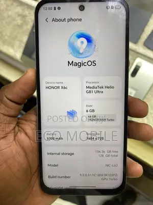 Honor X6C 128GB White