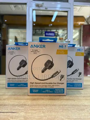 Anker 75W Retractable Car Charger