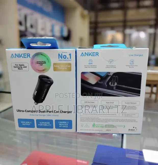 Anker Dual Port 30W Car Charger - 1