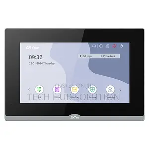 ZKTeco VT07-B26L-W IP Indoor Monitor