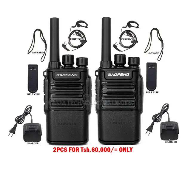 Baofeng BF-V8 Mini Walkie Talkie Pair - 1