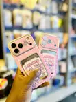 iPhone Cases Labubu - Pink Leather - 1