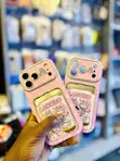 iPhone Cases Labubu - Pink Leather - 2