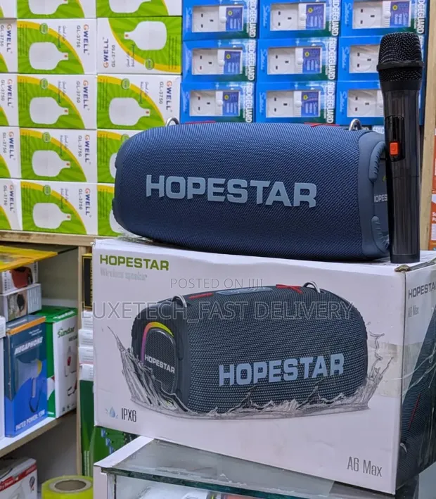 Hopestar A6 Max Speaker Isiyo na Waya na Maikrofoni - 1
