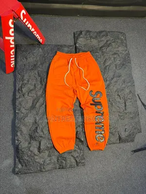 Supreme Satin Appliqué Joggerpants