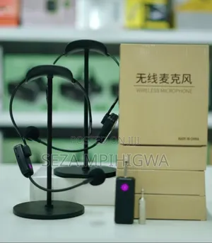 Original Wireless Microphone Double Mic with Display