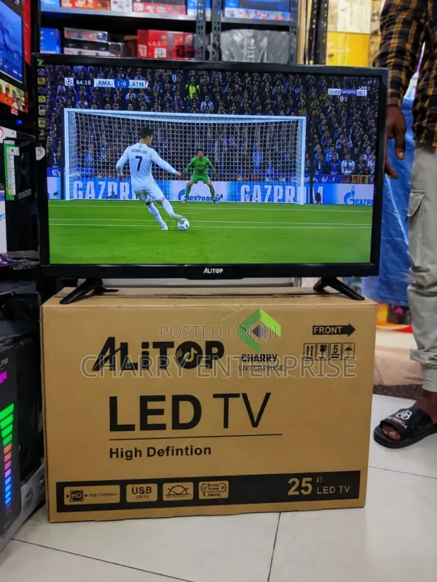 ALiTOP 25-Inch HD Double Glass TV - 1