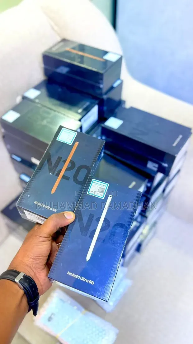 Samsung Galaxy Note 20 Ultra 128GB Mpya Nyeusi - 1