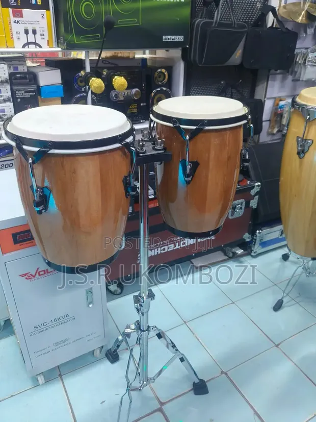 Tumba Conga Drums - Set ya Vipande 2 - 1