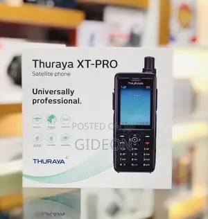 New Thuraya XT-PRO Satellite Phone Black