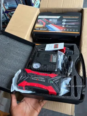 New Car Jump Starter and Air Compressor Set