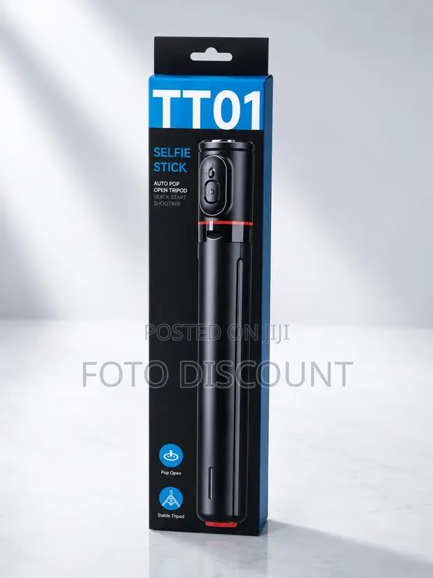 TT01 Bluetooth Selfie Stick Tripod - 1