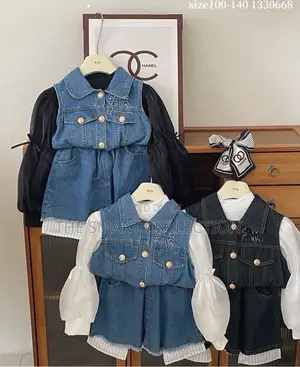 3pcs Kids Fashion Dress Set