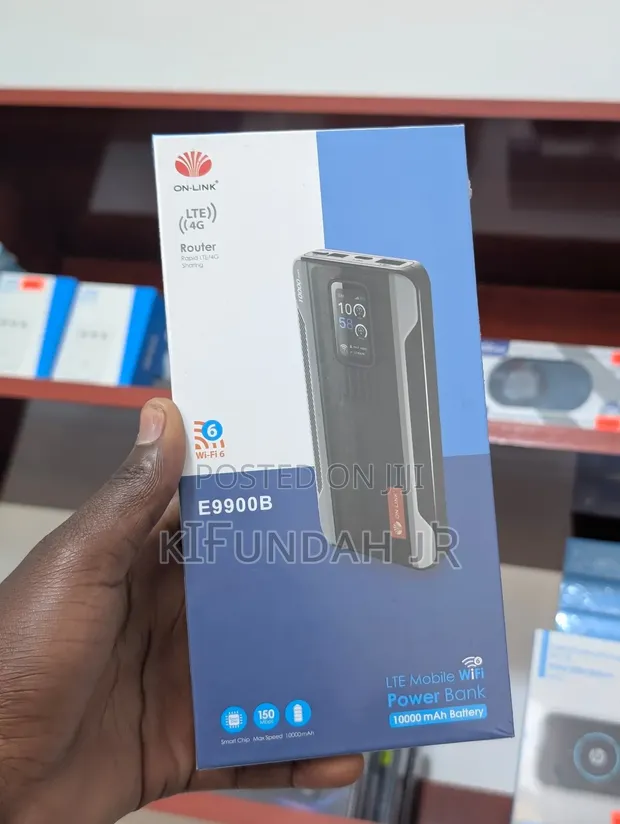 On-Link E9900B 4G LTE Wi-Fi Router + Power Bank - 1
