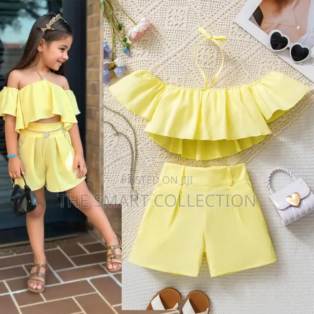 Kids Two-Piece Fashion Dress Set - 1