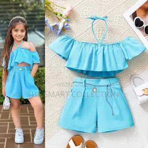 Kids Two-Piece Fashion Dress Set