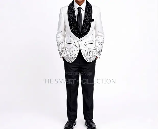 77kids White Boys' Suit (6-12 Years) - 1