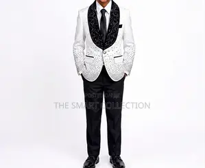 77kids White Boys' Suit (6-12 Years)