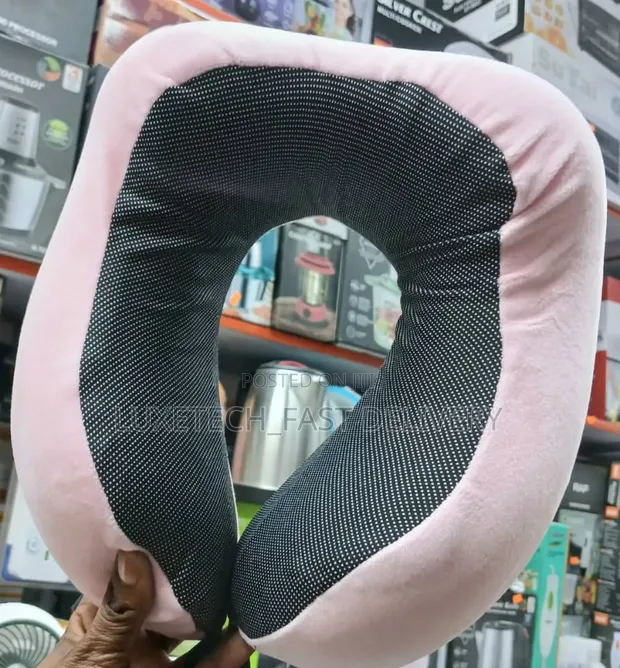 U-Shaped Memory Foam Travel Neck Pillow - 1