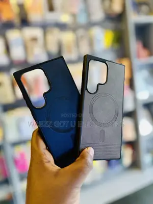 Samsung Leather Covers for S22-S26