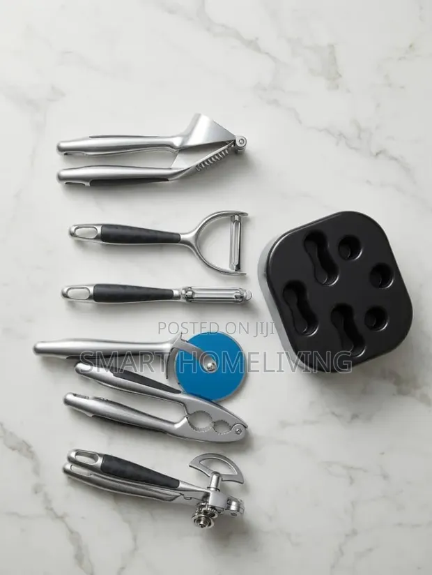 6-Piece Stainless Steel Kitchen Tool Set - 1