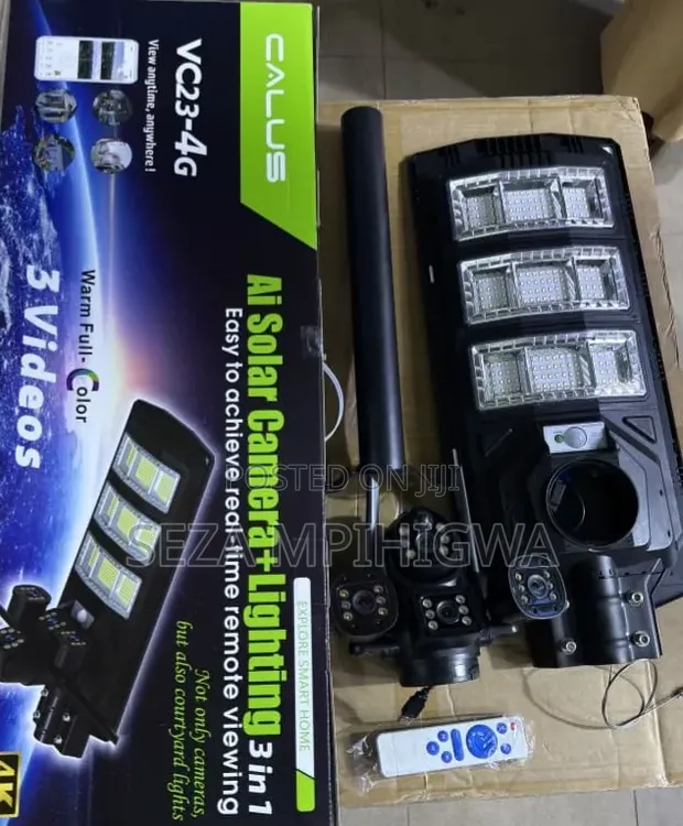 Calus Solar 4G Camera with Lighting VC23-4G - 1