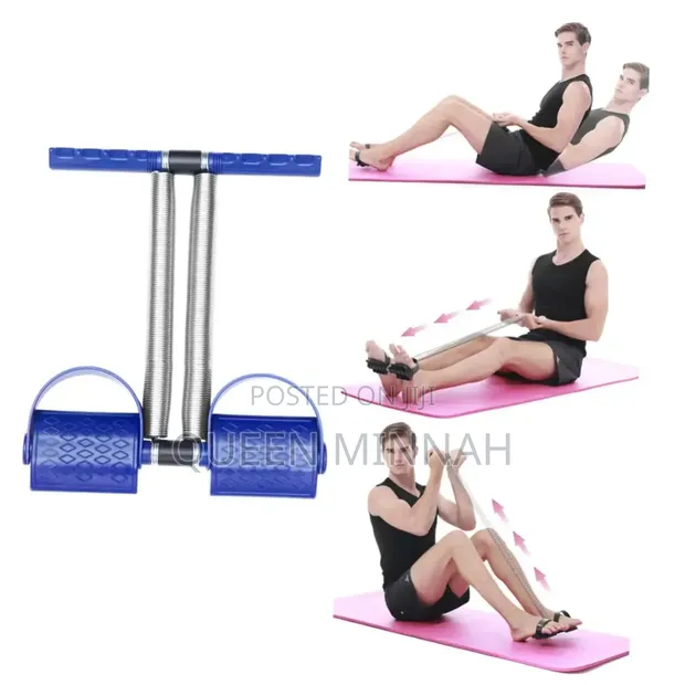 Kifaa cha Mazoezi cha Spring Foot Pedal Resistance Band - 1