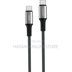 Lenyes LC562 Type-C to Type-C Braided Fast Charging Cable 100W 2M