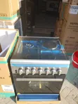 New Hisense 60x60cm Cooker (3 Gas + 1 Electric) with Electric Oven - 2