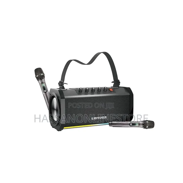 Lenyes S863 RGB LED TWS Bluetooth Speaker with Mic - 1