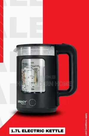 Legacy Water Kettle - 1.5L, Glass & Steel