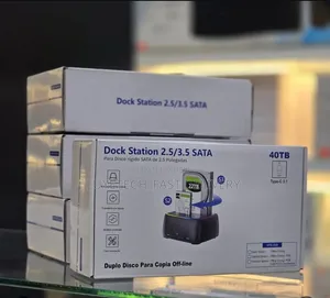 Dual Bay SATA HDD/SSD Docking Station USB-C 3.1 & 3.0