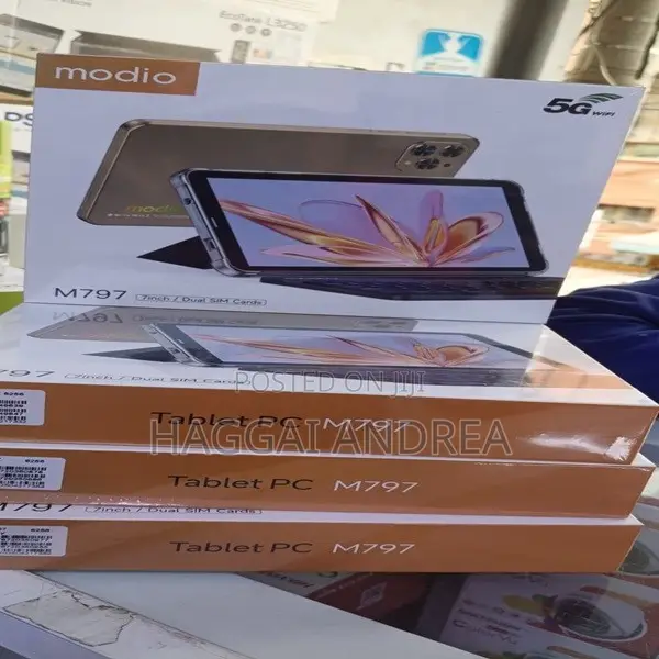 New Modio M797 256GB Black Tablet - 1
