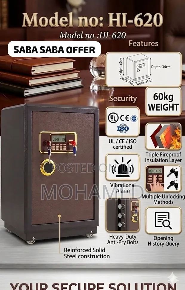Brand New 60kg Safe Box - 1