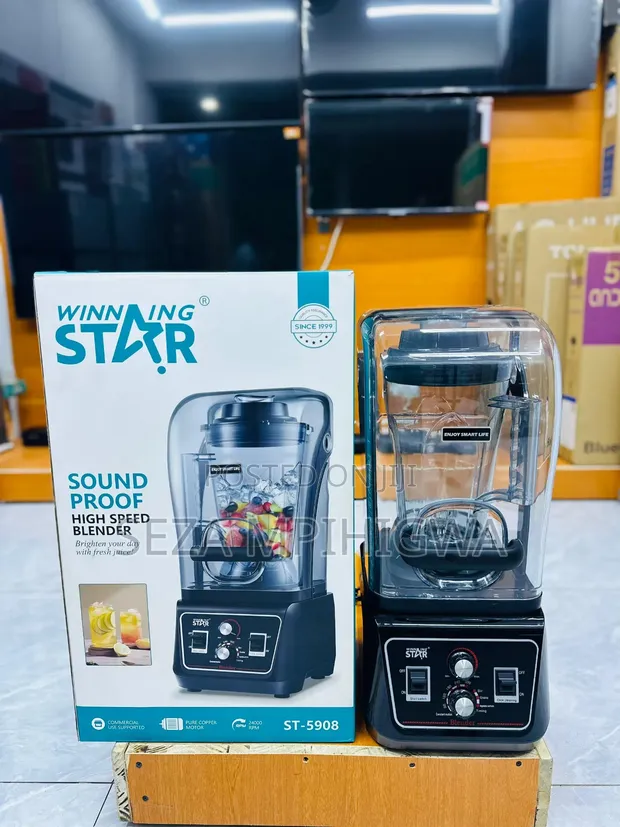 Winning Star Sound Proof High Speed Blender ST-5908 - 1