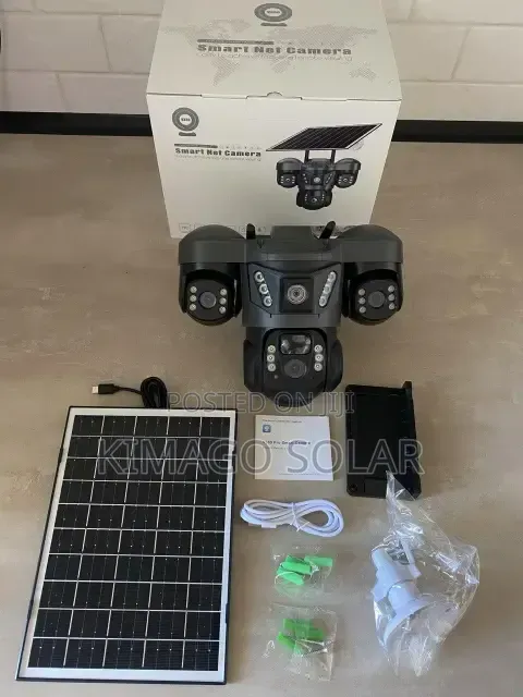 Solar Camera 3-Lens Outdoor Wi-Fi - 1