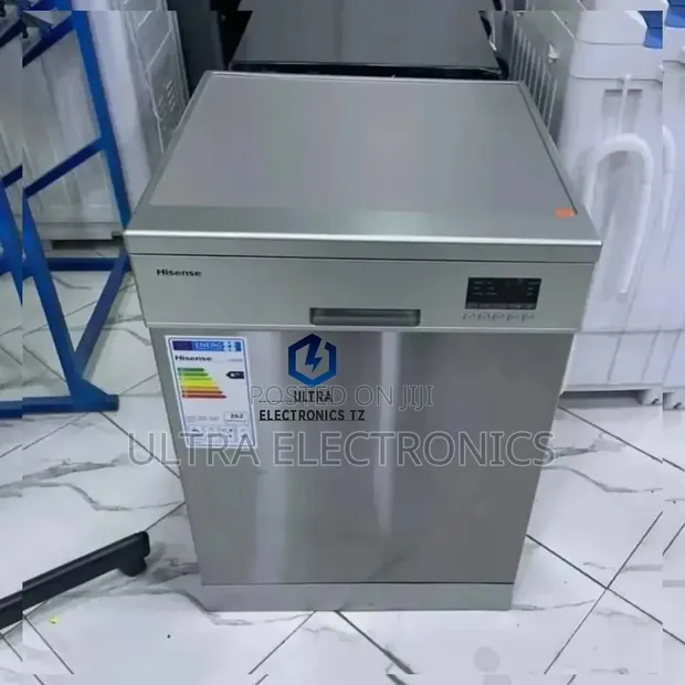 Hisense Dishwasher Stainless Steel H13DES - 1