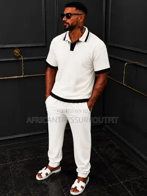 Slatemann 2-Piece Polo Shirt and Shorts Set