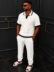 Slatemann 2-Piece Polo Shirt and Shorts Set - 1