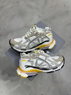 Balenciaga Runner Sneakers - Mesh, Nylon, Suede
