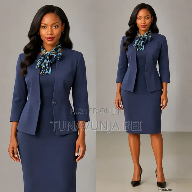 Women's Heavy Material Suit with Jacket - 1