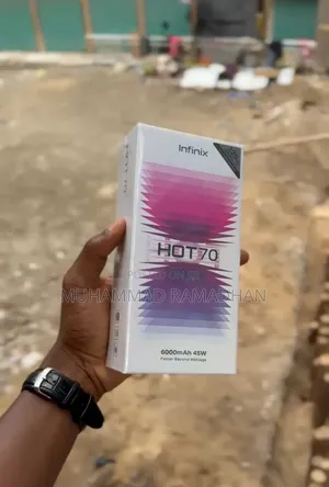 New Infinix Hot 70 128GB Black