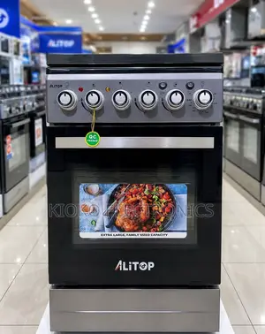Alitop 50x50cm Gas Cooker with Electric Oven