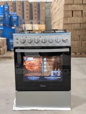 Midea 60x60cm Standing Cooker (3 Gas + 1 Electric)